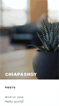 Mobile Screenshot of chiapashoy.com